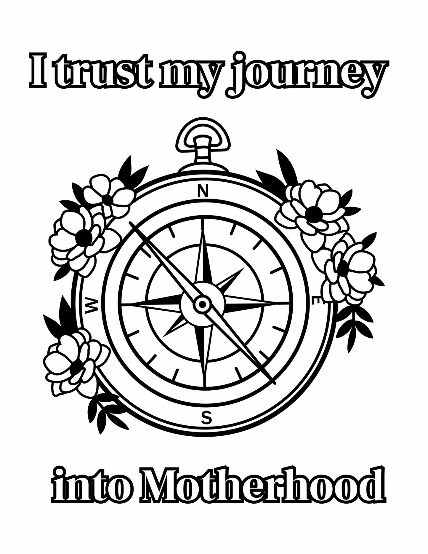 Color Your Calm: Mommy- to-Be